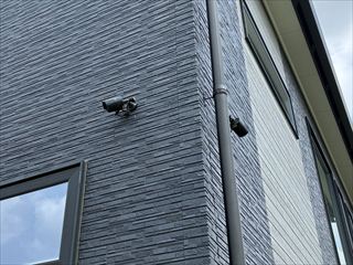 茨城県守谷市　家庭用防犯カメラ設置工事