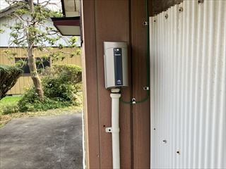 茨城県つくば市　家庭用単三切替、EVコンセント（電気自動車充電コンセント）設置工事