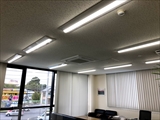 事務所内　全灯LED化工事｜茨城県・千葉県の施設照明LED化工事は福田電子で