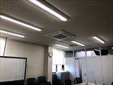 事務所内　全灯LED化工事｜LED照明への交換工事のことならおまかせください！｜まちの電気屋さんグループ【対応エリア：茨城県・千葉県・埼玉県・神奈川県・大阪府】