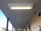 千葉市花見川区　マンション照明LED化工事（タイマーからEEスイッチ同時交換）4