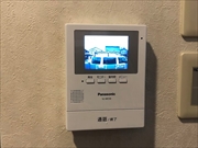 茨城県守谷市　TVドアホン交換工事（VL-SE30XL）2