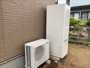 茨城県つくば市　エコキュート交換工事<br>（HE-37K3QからHE-NS37KQS）2