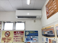 茨城県取手市　空調機洗浄作業2