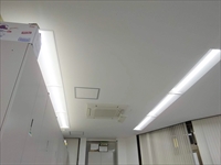 事務所内　照明LED化工事｜茨城県・千葉県の施設照明LED化工事は福田電子で