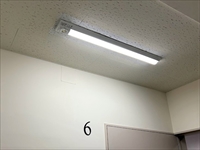 茨城県牛久市　ビル内事務所+非常階段照明　LED化工事8