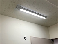 ビル内事務所+非常階段照明　LED化工事｜茨城県・千葉県の施設照明LED化工事は福田電子で