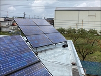 千葉県柏市　太陽光システム設備　撤去工事1