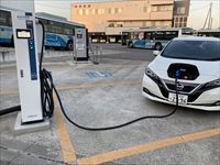 茨城県稲敷市　旅客会社　電気自動車用充電設備設置工事（バス用充電設備）2