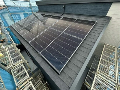 千葉県市原市　太陽光発電設置工事
