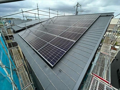 千葉県船橋市　太陽光発電設置工事