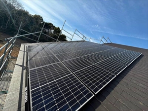 千葉県茂原市　太陽光発電設置工事