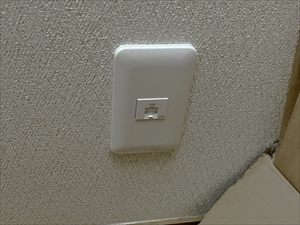 千葉県柏市　LAN配線入れ替え（Cate6a）工事4