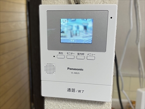 千葉県我孫子市　ドアホン交換工事2