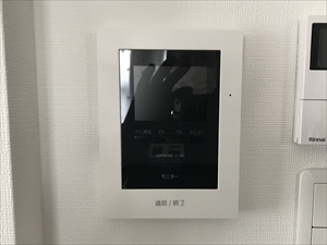 茨城県牛久市　ドアホン交換工事2