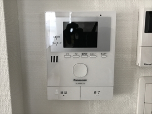 茨城県牛久市　ドアホン交換工事4