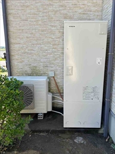 まちの電気屋さん　エコキュート交換工事2