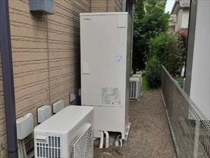 まちの電気屋さん　エコキュート交換工事2