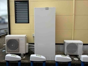 まちの電気屋さん　エコキュート交換工事2