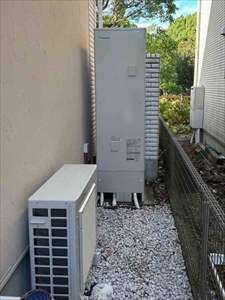まちの電気屋さん　エコキュート交換工事2