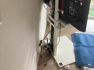 液晶テレビ壁掛け工事 施工例 茨城県土浦市