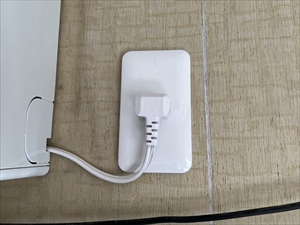 茨城県牛久市　エアコン交換＋専用コンセント設置工事7