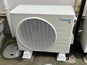茨城県つくばみらい市　エアコン交換工事2