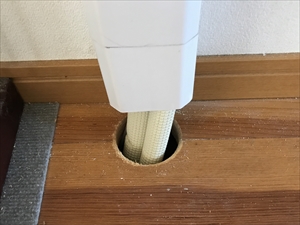 茨城県常総市　エアコン交換工事5