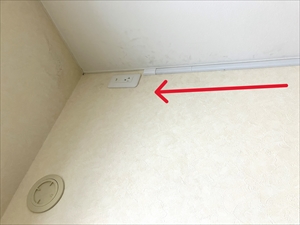 千葉県流山市　専用コンセント設置工事2