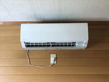 茨城県土浦市　エアコン交換工事2