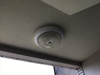 千葉県我孫子市　マンション共有灯交換工事1