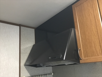 茨城県つくば市　レンジフード＋スイッチ2カ所交換工事1