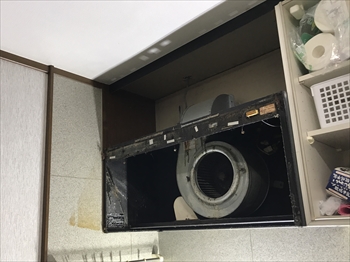 茨城県つくば市　レンジフード＋スイッチ2カ所交換工事2