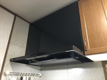 茨城県つくば市　レンジフード＋スイッチ2カ所交換工事6