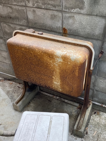 はまでん　灯油ボイラー交換工事1