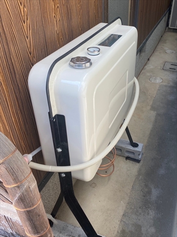 はまでん　灯油ボイラー交換工事2