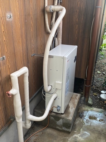 はまでん　灯油ボイラー交換工事4