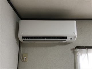 千葉県我孫子市　エアコン移設工事6