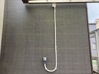 茨城県牛久市　EVコンセント設置工事1