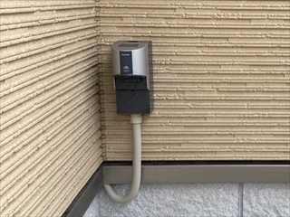はまでん　EVコンセント設置工事1