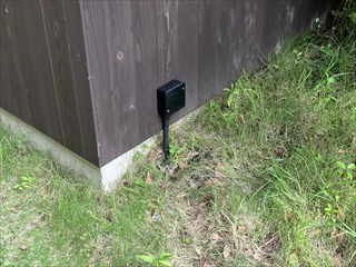 茨城県つくば市　ガレージ電源引き込み工事4