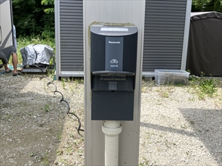 茨城県つくば市　EVコンセント→100Vコンセント工事1