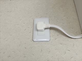 茨城県常総市　エアコン2台＋専用コンセント設置工事5