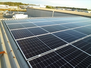 太陽光発電システム　設置工事1